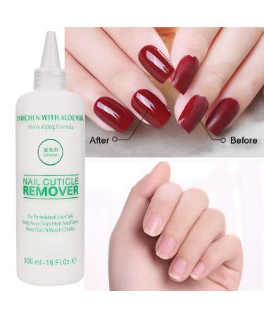 500ML Manicure Nail Cuticle Softener Nail Dead Skin Removal Softening Nail Art Tool