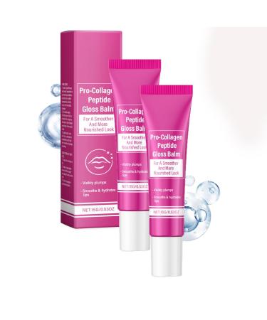 G n rique Pro-Collagen Peptide Gloss Balm Plumping & Hydrating Lips Plumping Gloss Instant Moisturizing Lips Sheer & Shiny Finish for Fuller Lips (2)