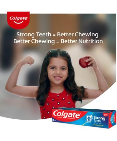 Colgate Cavity Protection Strong Teeth Toothpaste with Amino Shakti - 1000gm (500gX2) Saver Pack India's No.1 Toothpaste - Buy Online on GoSupps.com