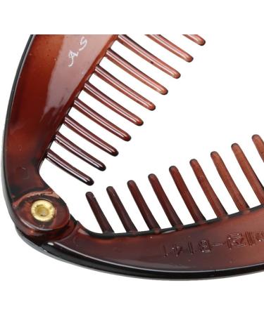zalati Banana Hair Clips Vintage Fish Shape Round Edges Clips Grip Slide ong Clamp for Hair Styling Tie - Buy Online on GoSupps.com