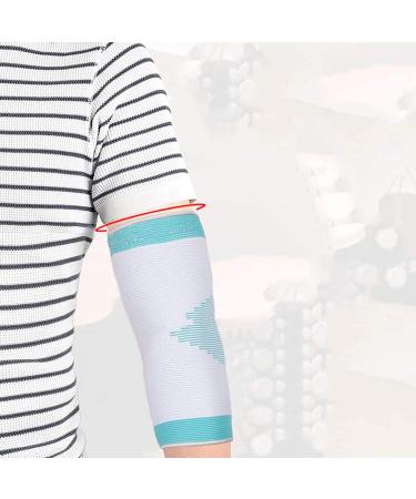 Healifty Knitted Elbow Pads - Durable Elbow Support Sleeves for Unisex Elbow Braces & Protective Arm Guards - Portable Elbow Protector - Buy Online on GoSupps.com