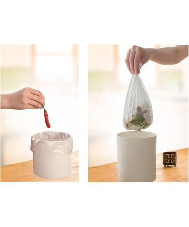 Small Garbage Bags 0.5 Gallon 100 Counts Trash Bags Disposable Bathroom Bin liners Wastebasket Bins bags for Desktop Trash Bin Home Kitchen Bedroom Office Bathroom - Buy Online on GoSupps.com