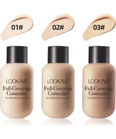 FeiFei66 Small Bottle Liquid Foundation for Women - Natural Moisturizing Concealer for Oil Control and Highlighting (B One Size) - Buy Online on GoSupps.com