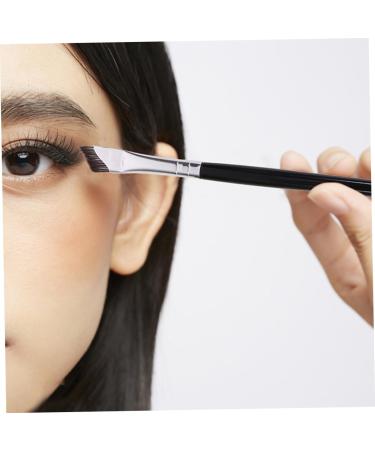 SOESFOUFU 1 Set Eyeliner Tool Eye Liner Brush Brow Brush Angled Eyeliner Brush Eyeshadow Eye Brush Wood Black - Buy Online on GoSupps.com