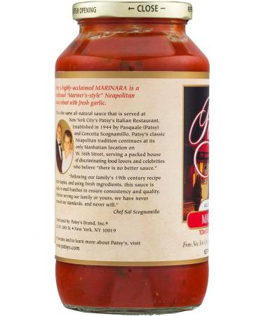 Marinara Sauce 24oz (Case of 6) - Premium Italian Pasta Sauce for Bulk Purchase - Buy Online on GoSupps.com