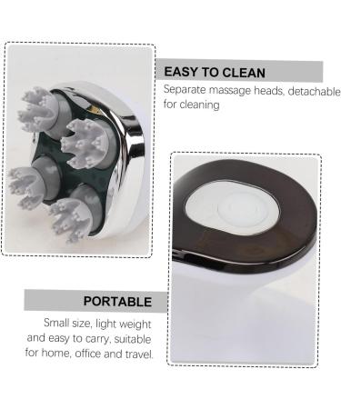 Buy BUIFULSIC Waterproof Portable Head Massager & Scalp Washer - White Cat Design - Best Scalp Massage Brush for Relaxation | International Shipping Available - Buy Online on GoSupps.com