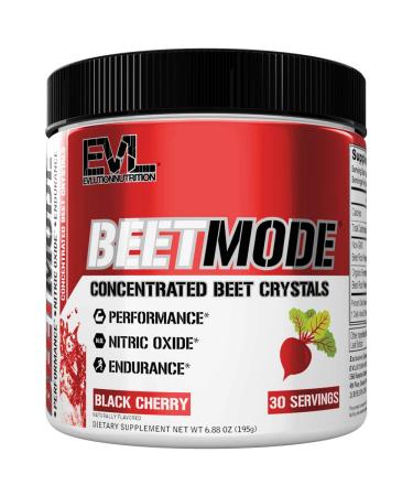 EVLution Nutrition BeetMode Concentrated Beet Crystals Black Cherry 6.88 oz (195 g)