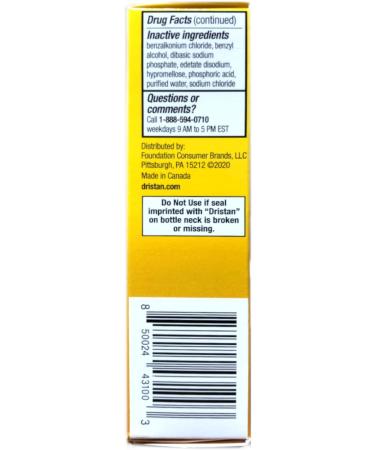 Dristan 12 hr Nasal Spray Fast/Act 15 M (Pack of 2) - Buy Online on GoSupps.com