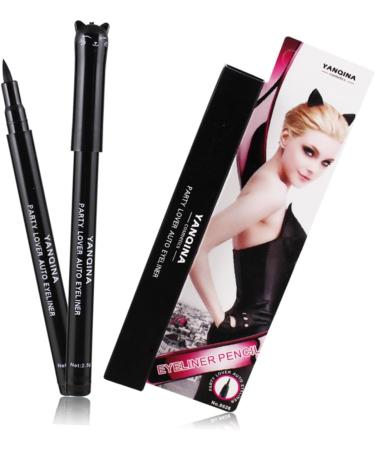 FRCOLOR 3pcs Eyeliner Pencil Eyeliner Tool Eyeliner Waterproof Makeup Eyeliner Three-dimensional Kitten 1 count (Pack of 1) Blackx3pcs - Buy Online on GoSupps.com