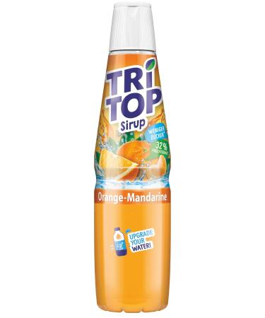 Buy Tri Top Beverage Syrup 4-Pack | Orange Mandarin Pink Grapefruit Tropic Elderberry | 600ml Each | Perfect for 5-Liter Soft Drinks | International Shipping - Buy Online on GoSupps.com