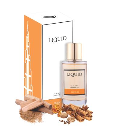 LIQ'UID Dubai Luxury Eau de Parfum EDP for Men - 90ml Long Lasting | Premium Gift Perfume | Amber & Sandalwood Fragrance | Perfect for Special Occasions | Luxury Scent Inspired by Dubai | Gift for Him - Buy Online on GoSupps.com