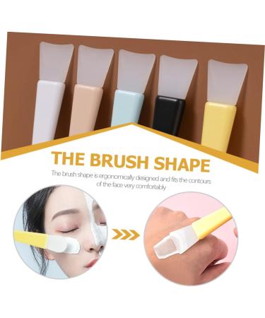 Ipetboom 2 Sets Brush Beauty Tools Applicator Facial Clay Brush Lady Tools Diy Makeup Skincare Makeup Facial Mud Brush Skin Care Spatula Miss Silica Gel Pole - Buy Online on GoSupps.com