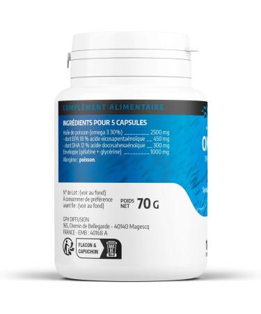 Omega 3-500 mg - 100 capsules - Orgaliane - Buy Online on GoSupps.com