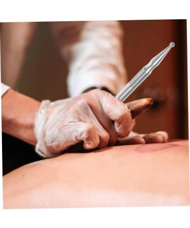 Frcolor Manual Acupuncture Pen - Premium Stainless Steel 304 Facial Massage Device for Pain Relief and Wellness - Buy Online on GoSupps.com