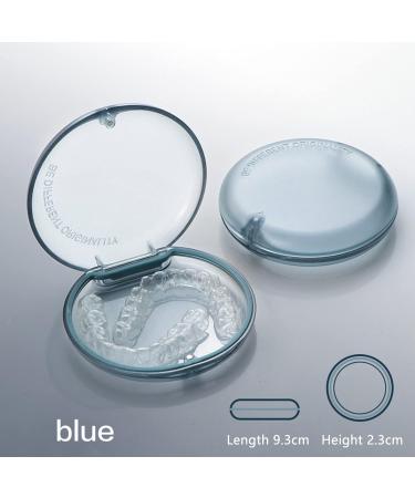 Jaimela Portable Denture Storage Box | Blue Braces & Bite Can | Spanging Box for Easy Travel - Buy Online on GoSupps.com
