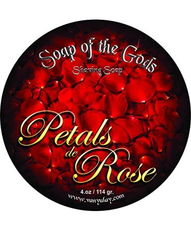 Shaving Soap of The Gods P tales De Rose 4.oz