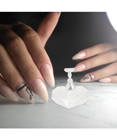 Ipetboom Nail Art Stand 1 Set Nail Tip Practice Display Fake Nail Holder Nail Stand for Painting Nails False Nails Nail Art Display Stand Nails Supply Magnet Training Rack Japanese-style 3.8x3.6cm As Shown - Buy Online on GoSupps.com