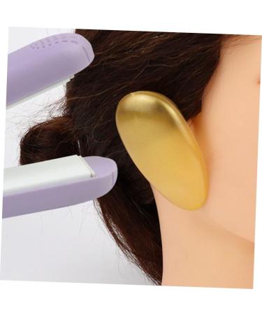 FRCOLOR 72 Pcs Hair Dye Earmuffs Plastic Shower Ear Covers Hair Clips for Thin Hair Ear Protectors for Hair Dryer Ear Covers for Hair Coloring Hair Perm Earcaps Gold Water Proof Patch Miss - Buy Online on GoSupps.com