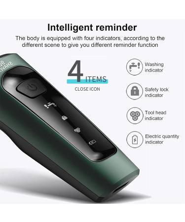 3-in-1 Electric Beard Trimmer for Men | Low Noise 60 Min Battery USB Charging | Grooming Kit with Sideburn & Nose Hair Trimmer - Buy Online on GoSupps.com