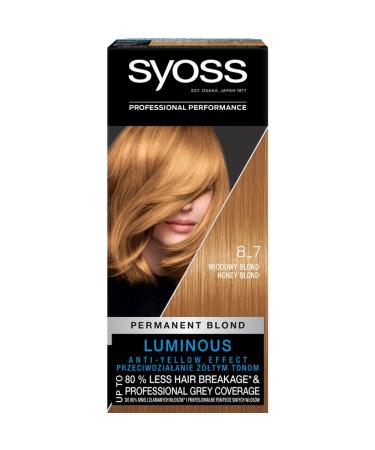 Syoss Permanent Color 8.7 Honey Blonde 115 ml