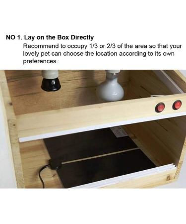 KABASI Reptile Heating Pad 20W 16.5 x 11 inch Waterproof Reptile Heat Pad Under Tank Terrarium with Temperature Control Safety Adjustable Reptile Heat Mat for Turtle Tortoise Snakes Lizard Gecko 20w - 16.5 X 11 Inch - Buy Online on GoSupps.com