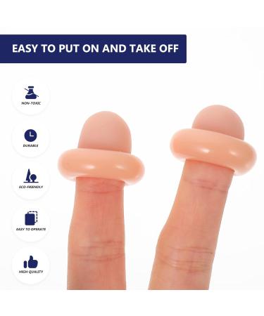 Beavorty 24 Pairs Silicone Finger Protectors - Cut Resistant Finger Sleeves for Ultimate Finger Protection | International Shipping Available - Buy Online on GoSupps.com