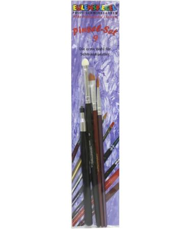 Eulenspiegel 955598 Pinsel-Set 4-teilig f r Schminken Ideal f r Karneval Halloween & Mottopartys | Internationaler Versand - Buy Online on GoSupps.com