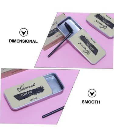 VINTORKY 2 Sets Eyebrow Soap Brow Shaping Woman Brow Soap Eyebrow Cream Eyebrow Styling Cream Gel Texture - Buy Online on GoSupps.com