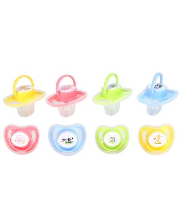 Binkie Newborn Pacifier Set - 4 BPA-Free Pacifiers for 0-3 Months | Durable Comfortable & Improved Air Flow - Buy Online on GoSupps.com