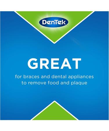 DenTek Slim Brush Interdental Cleansers - Extra Tight Mouthwash Blast | 32 ea | Best for Oral Hygiene - Buy Online on GoSupps.com