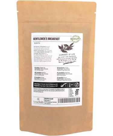  TeaClub Assam & Sumatra Loose Black Tea - 100g - Breakfast English Tea Blend - TeaClub - Buy Online on GoSupps.com