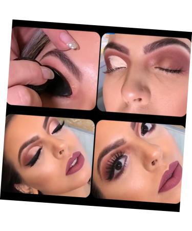 Balacoo Eyeshadow Stamp Crease 18 Pcs Make up Kit Makeup Makeup Eyeshadow Tools Eye Shadow Tool Seal The Lazy 5*2.5cmx3pcs Blackx3pcs - Buy Online on GoSupps.com