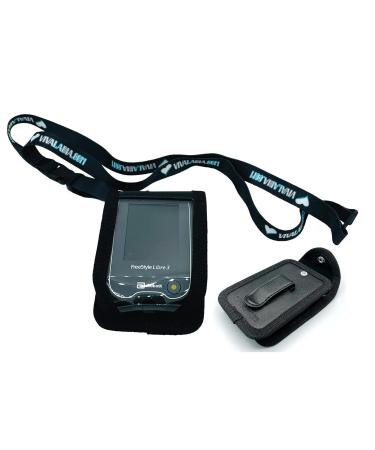 Sevas Diabetic Care Set - Freestyle Libre 3 Blood Sugar Measuring Device & Insulin Pen Bag - Stylish Black Shoulder Bag for Diabetics - Buy Online on GoSupps.com