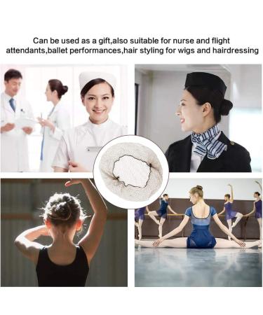 Pack of 100 Invisible Elastic Hair Nets - 20 Dark Brown for Wig & Hair Fixation | Perfect for Ladies' Knot Making - Buy Online on GoSupps.com