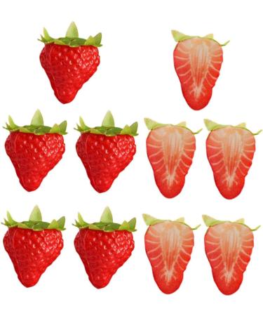 Alipis Fruit Decor 40 Pcs Artificial Strawberry Fruit Home Decor Strawberries Fake Strawberry Lifelike Strawberry Cute Strawberry Stuff Strawberry Birthday Decorations Pvc Props Window As Shownx4pcs 4.00X3.00X3.00CMx4pcs - Buy Online on GoSupps.com