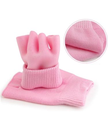 DOITOOL Spa Glove Fingerless Mittens The Mitten The Glove Oveglove Moisturizing Gloves Spa Gloves Fingerless Gloves Hand Moisturizer Gloves Moisturizing Hand Gloves Gel Gloves Blush Care - Buy Online on GoSupps.com