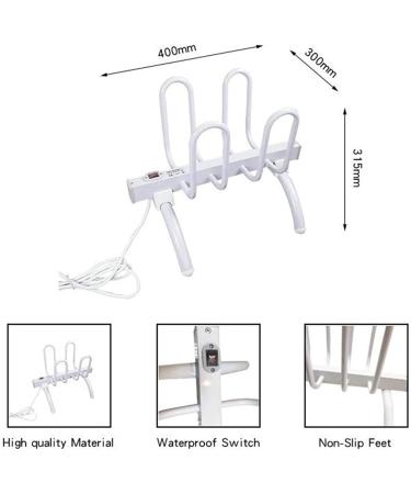 TEmkin Electric Shoe Boot Drying Machine Drying Rack Thermostat Shoe Glove Boot Dryer Electric Shoe Boot Dryer - Buy Online on GoSupps.com