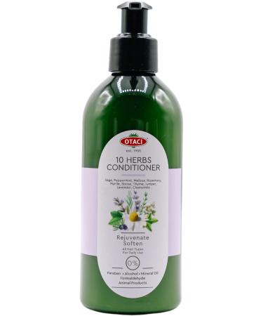Otaci herbs hair rinsing 10 essential oils: shine vitality strengthening & repair - sage peppermint lemon balm rosemary myrtle storax thyme juniper lavender chamomile - Buy Online on GoSupps.com