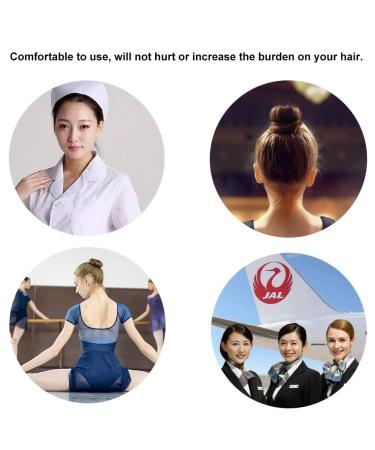 Pack of 100 Invisible Elastic Hair Nets - 20 for Wig & Hair Fixation - Black - Ideal for Ladies' Knot Making - Buy Online on GoSupps.com