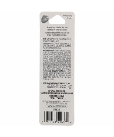 Strawberry Lip Smacker Balm 0.14 oz (Pack of 4) - Moisturizing Lip Care - Buy Online on GoSupps.com