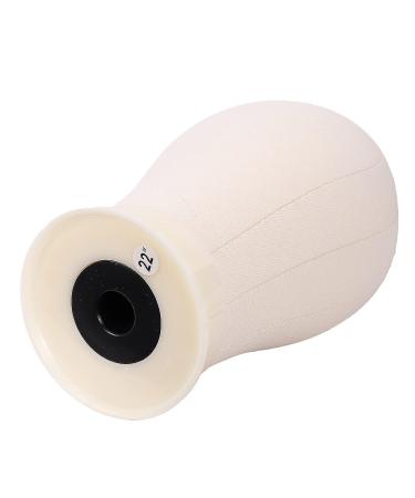 MapofBeauty 22 Inch Canvas Block Head Wig Stand for Wig Making & Styling (Beige) - Buy Online on GoSupps.com