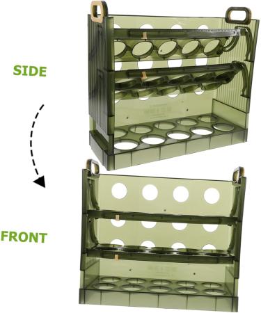 Ciieeo 30 Grid Egg Holder Egg Storage Box Plastic Organizers Multi-layer Egg Holder Egg Tray High Capacity Clamshell Egg Plate - Buy Online on GoSupps.com