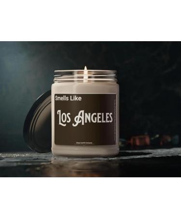 9 oz Scented Candle - Los Angeles Inspired Scents | Natural Soy Wax | Eco-Friendly Gift | Hand-Poured | 7 Unique Fragrances Available - Buy Online on GoSupps.com