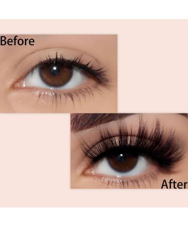 Lashes False Eyelashes Fluffy Russian Eyelash Strip Lash Wispy Handmade Cat Eye Lashes Volume Dramatic 5 Pairs 3D Thick Long Fake Lashes Natural Cross Fake Eye lashe for Party Cosplay - Buy Online on GoSupps.com