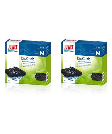 Juwel activated carbon filter medium (Bioflow 3.0) compact *Original* (2 packs of 2 each)