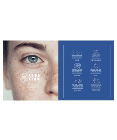 CURECODE Double Barrier Cream (80 ml) - Korean Skin-Biome Science with Neuromide | Soothes Sensitive & Dry Skin | Strengthens & Repairs Skin Barrier | EWG Verified - Buy Online on GoSupps.com