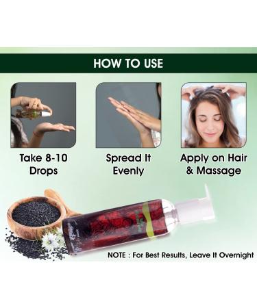 Urban Yog Ayurvedic Kalonji Onion Black Seed Oil for Hair, Face & Skin Care | 7 Fl Oz - Promotes Growth for Dry and Damaged Hair - Buy Online on GoSupps.com