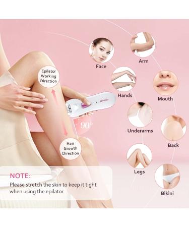 Buy Gbokyn Smooth Glide Epilierer - Best Facial Hair Removal for Women | Effective Epilator for Face Legs & Bikini | Fast International Shipping - Buy Online on GoSupps.com