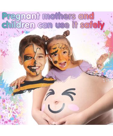  AOOWU Face and Body Paint 30g Face Paint Makeup Face Paint Face Colors Makeup Kids Tummy Pregnancy - Buy Online on GoSupps.com