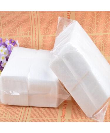 kawehiop 400 Pieces Nail Polish Pad Fingernail Art Gel Tips Cleaning Tool Napkin - Buy Online on GoSupps.com